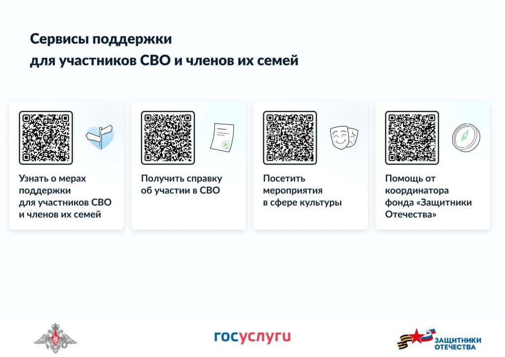 Участникам СВО